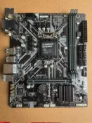 三和電腦配件店 技嘉B360M-D2V LGA1151主機板 支援英特爾8-9代處理器 DDR4 成色極佳 公司拆機 6個SATA3.0 M.2固態硬碟支援 VGA+DVI輸出 經典小板