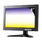 【CHICHIAU】8吋IPS LED寬液晶螢幕顯示器-AV、BNC、VGA、HDMI