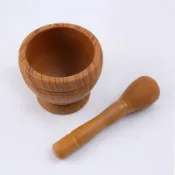 【研磨神器】搗辣椒器 搗蒜泥器 搗蒜錘子 搗碎罐 家用搗藥罐 老式舂桶 傣族研磨糍粑 研磨缽 搗碎缽