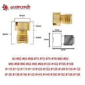 台灣現貨10 件套 Keihin FCR OKO KOSO PE PWK 化油器六角摩托車主噴油嘴的主噴嘴