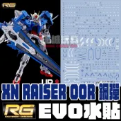 【大頭宅】EVO水貼 萬代 RG 1/144 00 XN RAISER OOR 鋼彈00 螢光專用水貼 EPR68