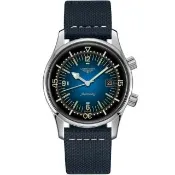 【LONGINES 浪琴】Legend Diver 深海潛將復刻版潛水機械錶-42mm(L3.774.4.90.2)