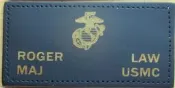 美國海軍陸戰隊-美軍公發飛行皮革章-飛行名牌皮名牌海豹皮革章軍品軍服軍常服勳表勳章傘徽軍階USMC