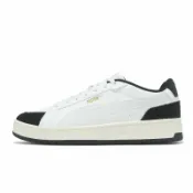 ACS跨運動 Puma 休閒鞋 Court Classico Sport 男鞋 白 黑 復古 皮革 低筒 40073101