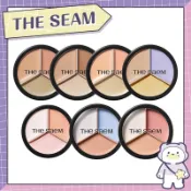 【韓國 THE SEAM】新款 絲絨三色遮瑕膏 黑眼圈 痘疤 暗沉 遮瑕 D.s.com日韓首選