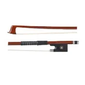 【ISVA Strings】入門基礎小提琴弓｜Brazilwood ★｜烏木雙眼鑲貝｜黑鯨絲耐用設計｜八角弓桿 穩定上手？