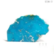 🌊亞美尼亞綠松石半拋原礦0306-21號 土耳其石/Turquoise ~財富、健康、快樂、幸運石