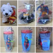 電影 超人 SUPERMAN 狗狗絨毛玩偶 狗狗娃娃 公仔  發光杯  發光飲料杯 威秀