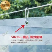 【喜樂購】加厚塑膠布塑膠膜加厚防雨布 送挂鈎拉繩 防水塑料布 雨布 陽台窗戶多肉植物防寒保溫防雨PE雨棚布 農膜 防塵化