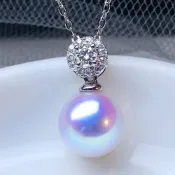 醇想珠寶 La Corser Jewelry 日本天然 Akoya 海水珍珠 吊墜 項鍊 18K金 鑽石 天女級 高貴優雅 百搭設計