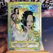 最憶童年7-6 海賊王女帝折光彩閃燙金雙面浮雕收藏卡(60*87mm) 適暢專營