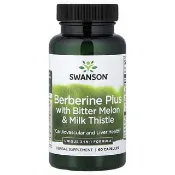 【iHerb】Swanson Vitamins, 小檗堿苦瓜水飛薊，60 粒膠囊