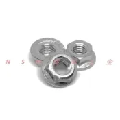 〈NSW螺絲五金〉不鏽鋼 白鐵 公制 M4~M12 英制 5/16~1/2 法蘭螺帽 突緣螺帽 台灣製造