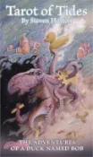【三民網路書店】Tarot of Tides: The Adventures of a Duck Named Bob--Unique 78-Card Tarot Deck and 164-Page Guidebook, Imaginative Storytelling, Fantasy Artwork, Toy D 作者：Steven Hutton