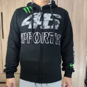 【VR46】***魔爪***連帽外套 長袖 夾克 L號 聯名 運動 摩托車 休閒 義大利 羅西 賽車 機車 GP