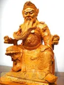 關聖帝君神像雕刻 關帝 關老爺 協天大帝 伏魔大帝 翊漢天尊 實木雕刻佛像~L38