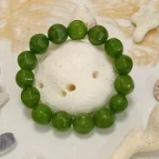 ✅現貨批發零售 台灣玉六角造型手珠 玉石 禮品 藝品