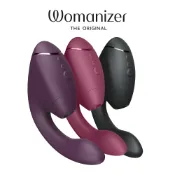 Womanizer｜Next Duo｜吸吮高潮+G點震動 按摩棒｜保固兩年