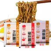 三劍客拌醬 台灣風味拌醬 椒麻醬 芝麻醬 油葱醬