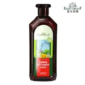 【KRAUTERHOF 德國草本莊園】金蒜牛蒡控油健髮洗髮精 500ml(無矽靈 淨化毛孔 活絡頭皮 活化毛髮)