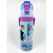 (店+)【Skater】附揹帶 日本冰雪奇緣超輕量不鏽鋼直飲式兒童水壺 470ml (交換禮物 聖誕禮物 保溫保冷 SDC4)