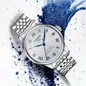 TISSOT 天梭錶 LE LOCLE 力洛克 20周年自動機械腕錶-T0064071103303 畢業禮物首選