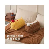 (店+)新款可愛炸蝦法棍抱枕沙發客廳少女心創意裝飾枕頭飄窗靠枕
