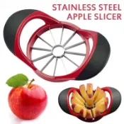 Apple Slicer Stainless Steel Apple Corer Pear Peach Fruit Cu
