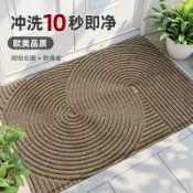 百家樂百貨市場 【耐髒防滑】入戶門地墊 玄關墊 門墊 地毯 腳墊 絲圈地墊 PVC材質 可裁剪 耐磨吸水 家居進門必備