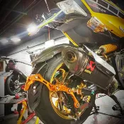 【Krace凱銳斯/預購】FORCE SMAX 分離式後土除  後土除 車牌套件 水轉碳纖/霧黑