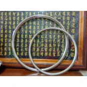【靜福緣】精品白鐵製『乾坤環』外徑28.4cm、尺3和尺6直徑乩身用人所持用太子槍環乾坤圈 精品法器