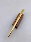 登喜路圓珠筆條紋Dunhill鍍金圓珠筆簽字筆