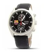 SEIKO WATCH 精工限量計時100米抗水巴塞隆納足球隊紀念錶 型號：SNN269P1【神梭鐘錶】