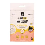 (店+)【汪喵星球】益生菌消臭豆腐砂-條型 7L(低粉塵 秒凝結 超除臭 貓砂 豆腐貓砂 環保貓砂)