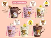 348.RILAKKUMA 10週年紀念活動~7-11 拉拉熊攪拌棒 馬克杯單款現貨~巧克力拉拉熊