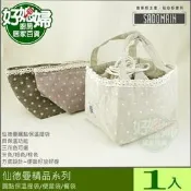 《好媳婦》SADOMAIN【仙德曼方底圓點保溫袋/便當袋/餐盒袋1入】營養午餐/野餐袋!很輕巧好攜帶好收納