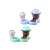 (店+)【SKYLIFE】蘑菇餵水器 餵食器 蘑菇造型喝水碗 餵水器