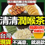 【台灣茶韻】羅漢果清潤茶 潤喉茶 魚腥草茶 羅漢茶 胖大海 枇杷葉 决明子 茶包 灰塵 霧霾 桔梗 薄荷 甘草 花草