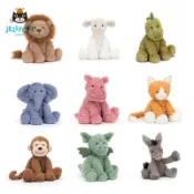 🫧萌選在台🫧英國正版🫧Jellycat 波浪毛獅子 大象 狐狸 小猴子 陪伴玩偶 動物 寶寶禮物 安撫娃娃 生日禮物