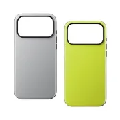 NOMAD iPhone 18/17Pro、18/17ProMax Modern 保護硬殼-灰/螢光