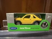 WELLY LAND ROVER FREELANDER 黃 荒原路華  1:60 非TOMICA 多美