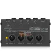 bonJOIE 品味決醒 ::bonJOIE:: 美國進口 Behringer HA400 耳機分配器 四軌輸出 (全新封裝) 耳朵牌 MICROAMP 耳機放大器 一對四輸出