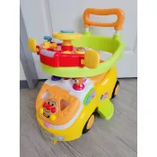 🎀MT玩具出租🎀 麵包超人 趣味推式防側翻學步車DX FUN (10個月-5歲) 成長3階段 台中玩具出租
