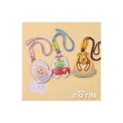 (店+)【Norns】迪士尼造型皮質證件套掛繩組｜Norns Disney 牡蠣寶寶 三眼怪 小熊維尼 票夾