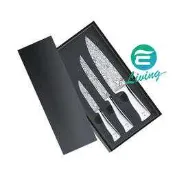 【易油網】WMF KNIFE SET GRAND GOURMET 大馬士革刀具三件組 #1890099998
