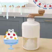 手搖刨冰機 贈製冰盒 手搖冰沙機 手搖碎冰器 刨冰機 碎冰機 冰沙機 碎冰神器 手動碎冰機 剉冰機 豆田の居家生活