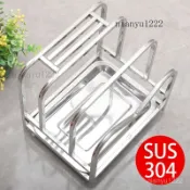 【不鏽鋼刀具架】304不鏽鋼刀架 刀具架 刀架 刀具瀝水架 廚房菜墩置物架 筷籠一體 菜刀砧板案板 刀具刀座收納架 廚房