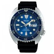 【SEIKO 精工】Prospex 陶瓷圈海龜王機械潛水錶-藍/45mm 送禮  禮物(SRPE07J1/4R36-06Z0B)