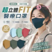 超立體口罩【艾琍亞】台灣製造 淨新 立體口罩 3D 醫用口罩 超立體 修飾臉型 醫療級 防護口罩 修飾臉型 口罩 醫療