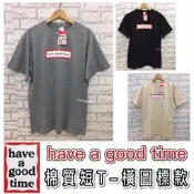 POKER📣(原廠公司貨) have a good time 橫圖標款 短袖 t恤 潮T 寬鬆T恤 衣服 大學t